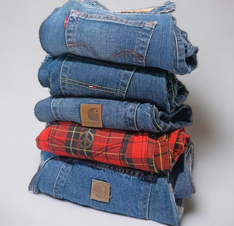 Jeans Vintage Donna | Mom Fit, Baggy e High-Waist Iconici