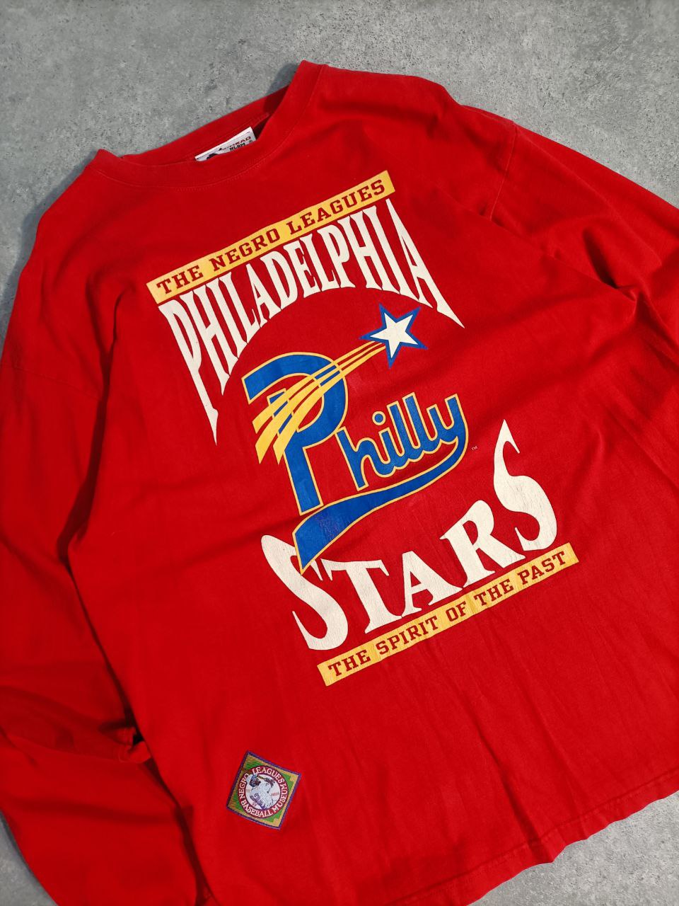 T-shirt Philadelphia Manica Lunga Vintage USA Pro-Line Uomo (XL)