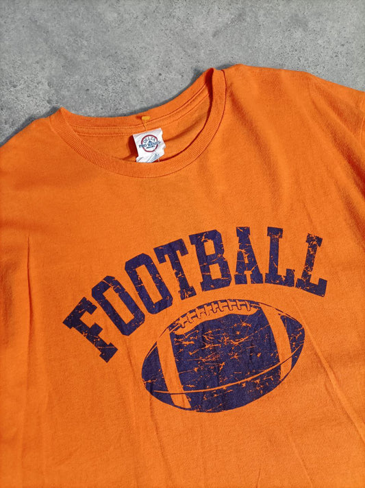 T-shirt Football USA Vintage Uomo/Donna (L)