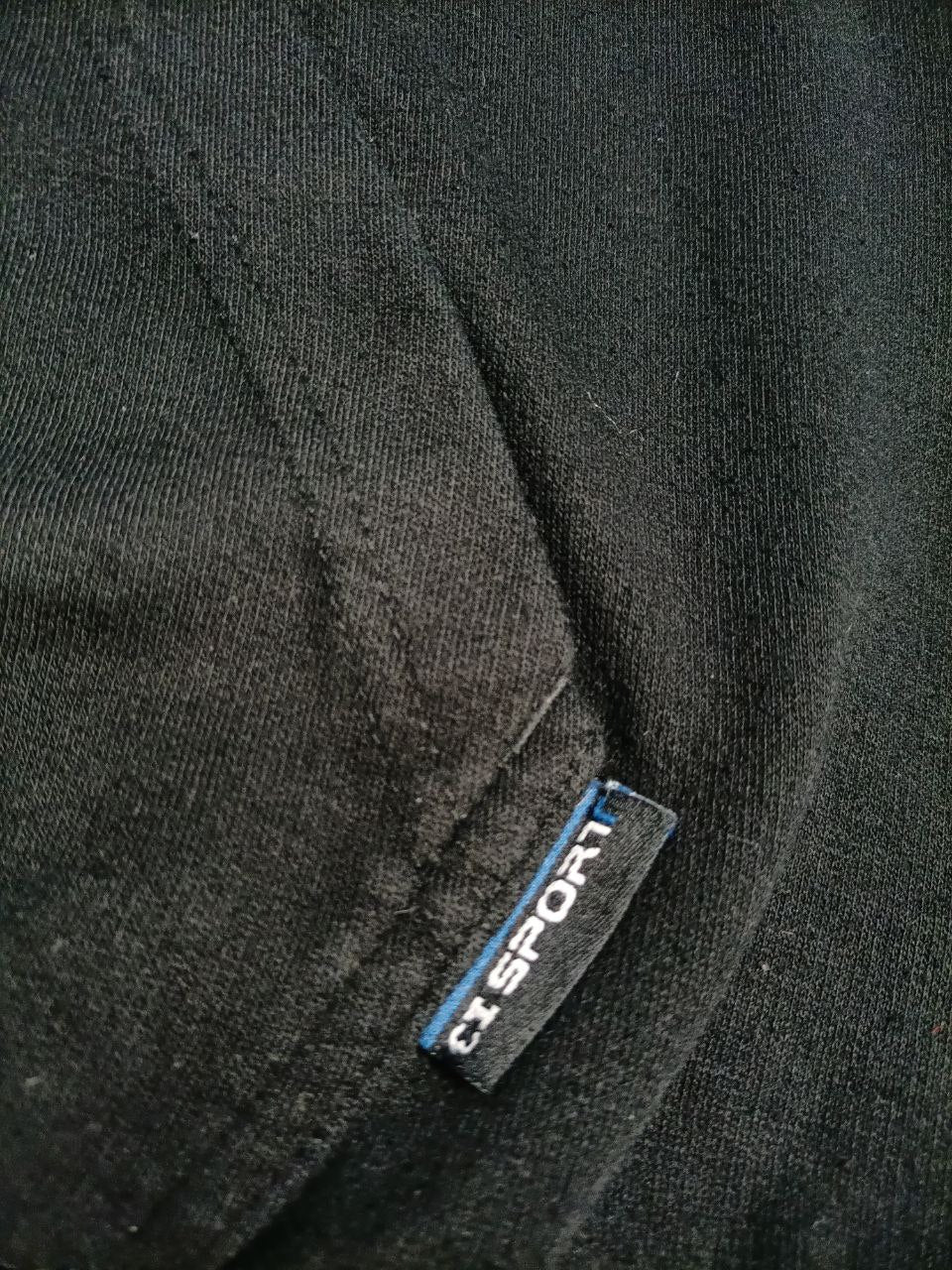 Felpa con Cappuccio USA College University Hoodie Uomo (L)