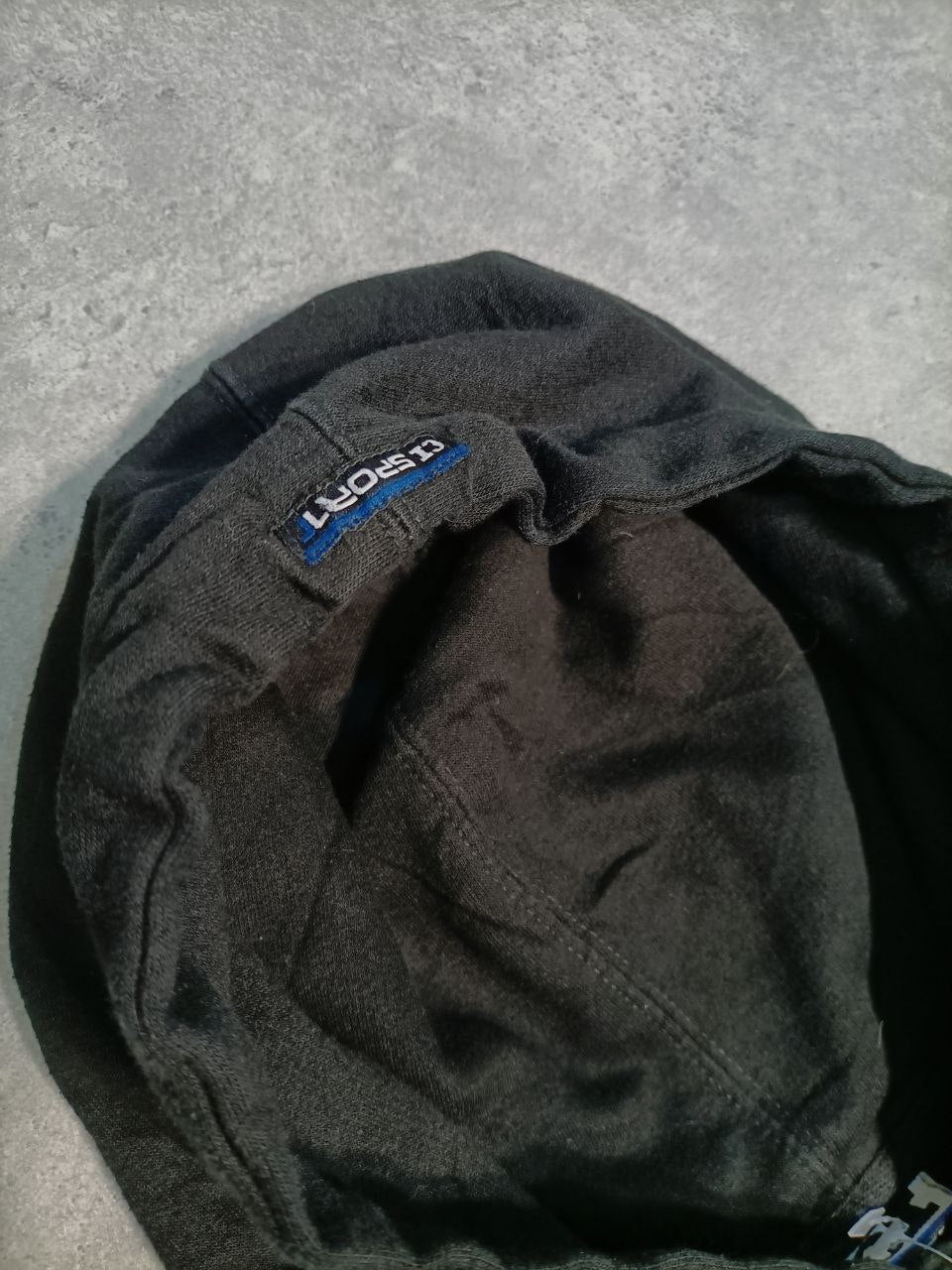 Felpa con Cappuccio USA College University Hoodie Uomo (L)