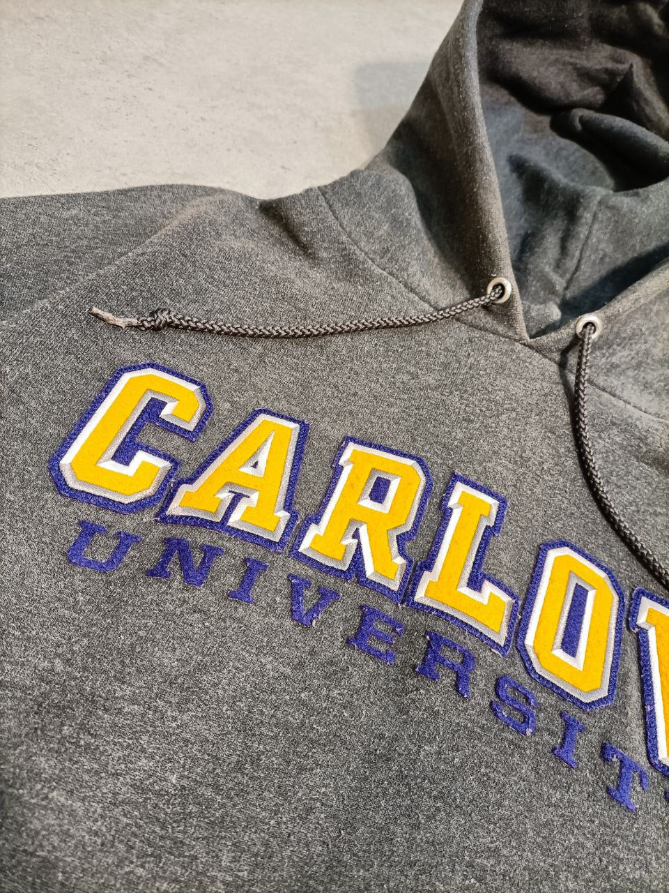 Champion Felpa con Cappuccio USA College Big Logo Uomo/Donna (M)