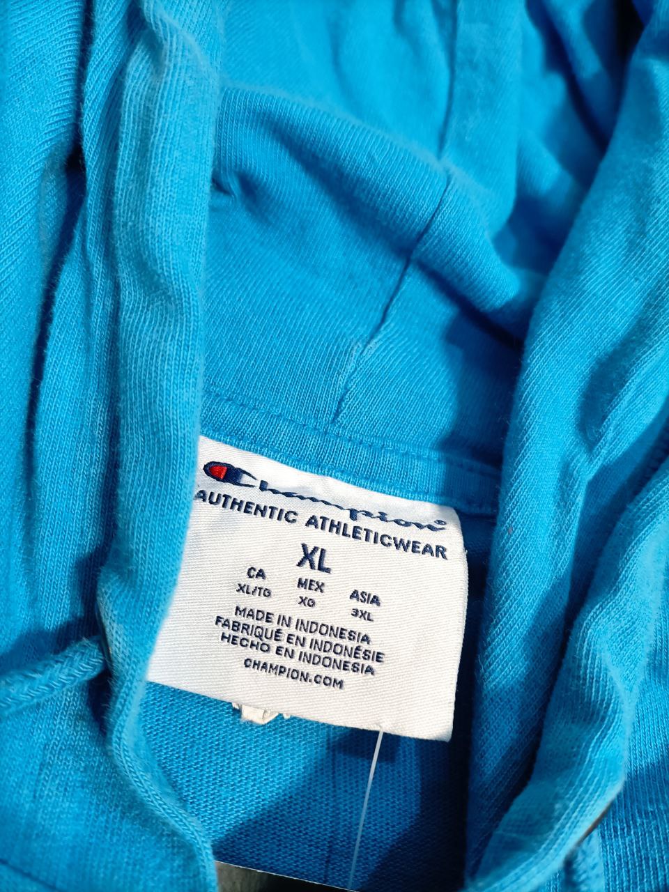 Champion Felpa con Cappuccio Big Logo Hoodie Uomo (XL)