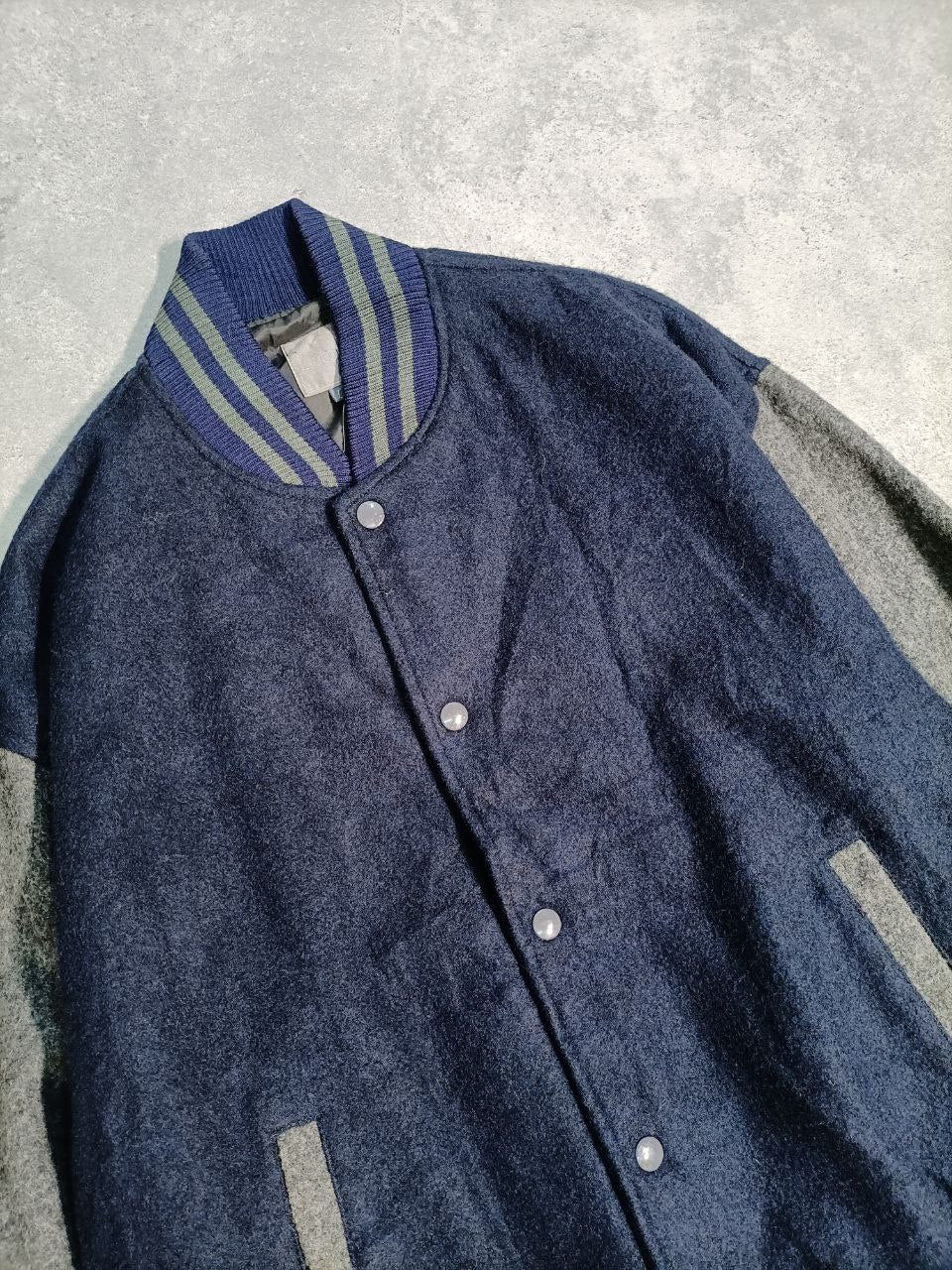 Giacca College Vintage USA Big Logo Jacket Uomo (L)