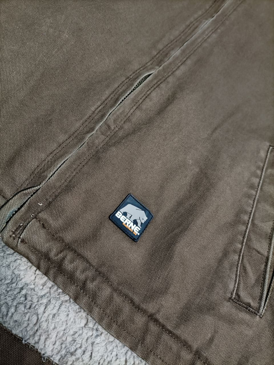 Berne Giacca Active Jacket con Cappuccio USA Jacket Uomo (4XL)