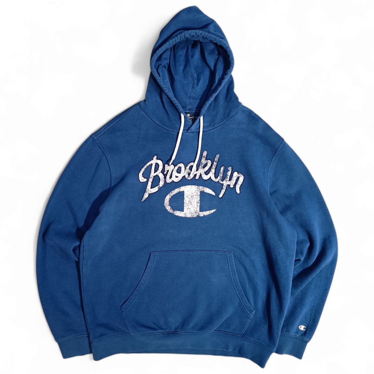 Champion Felpa con Cappuccio Big Logo Hoodie Uomo (XL)
