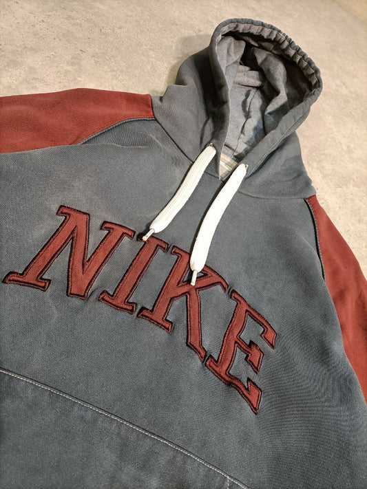 Nike Felpa con Cappuccio Big Logo Vintage Hoodie Uomo (S)