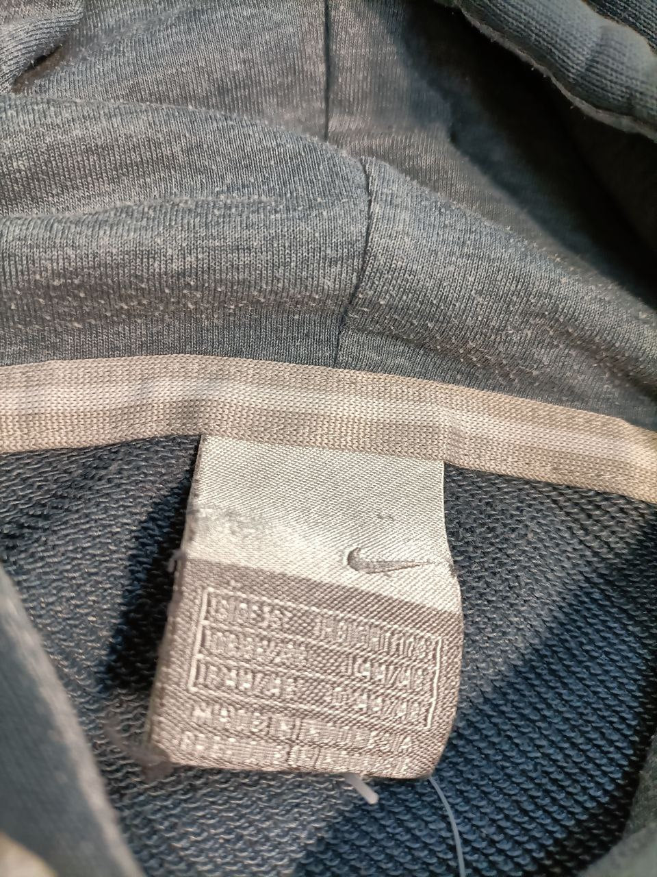 Nike Felpa con Cappuccio Big Logo Vintage Hoodie Uomo (S)