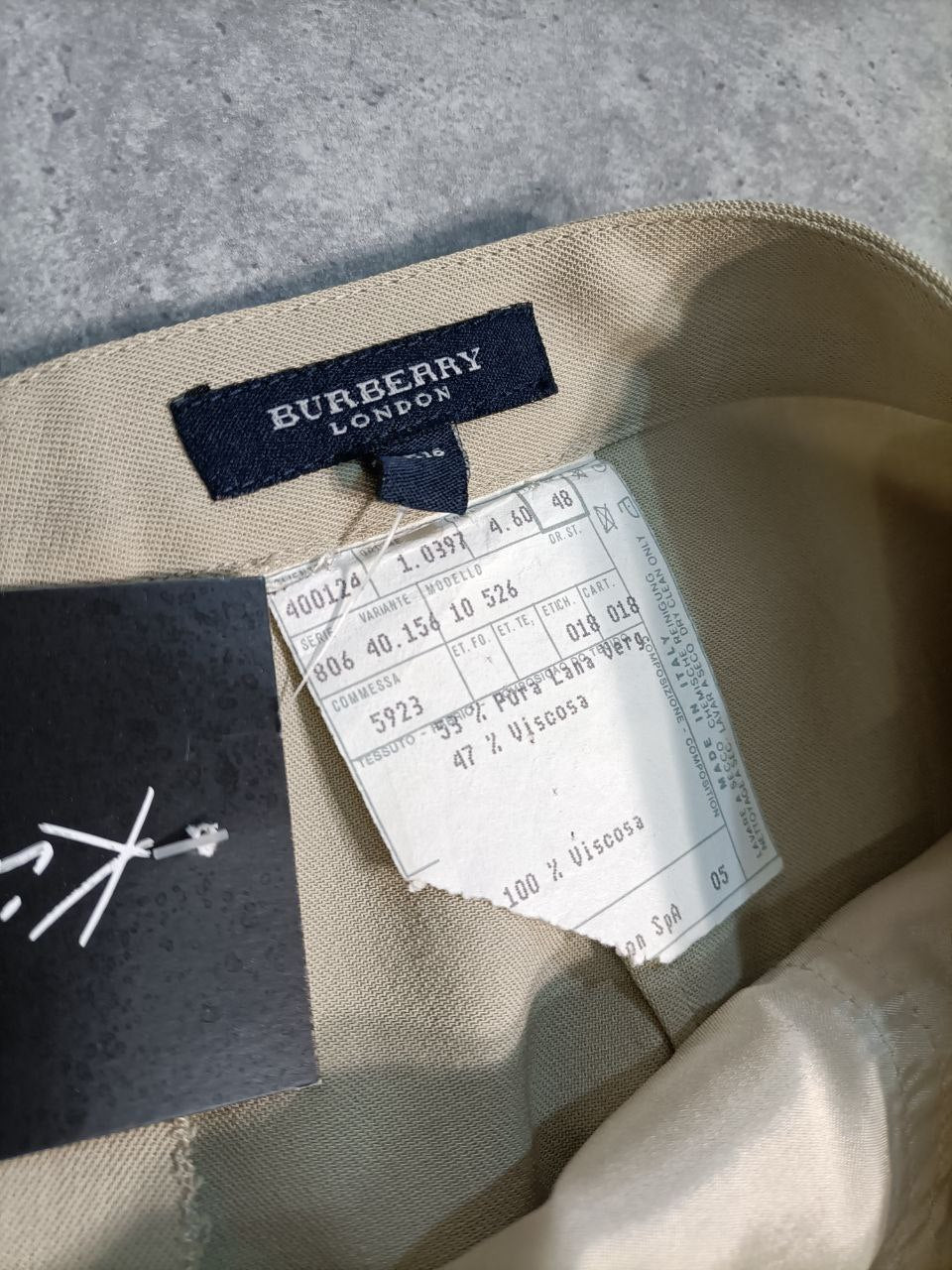 Burberry London Pantalone Vintage Pant Donna (44 IT)