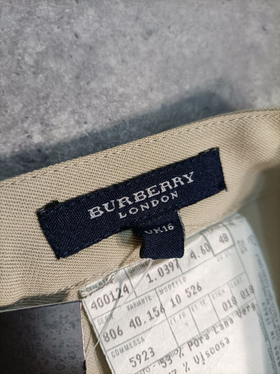 Burberry London Pantalone Vintage Pant Donna (44 IT)
