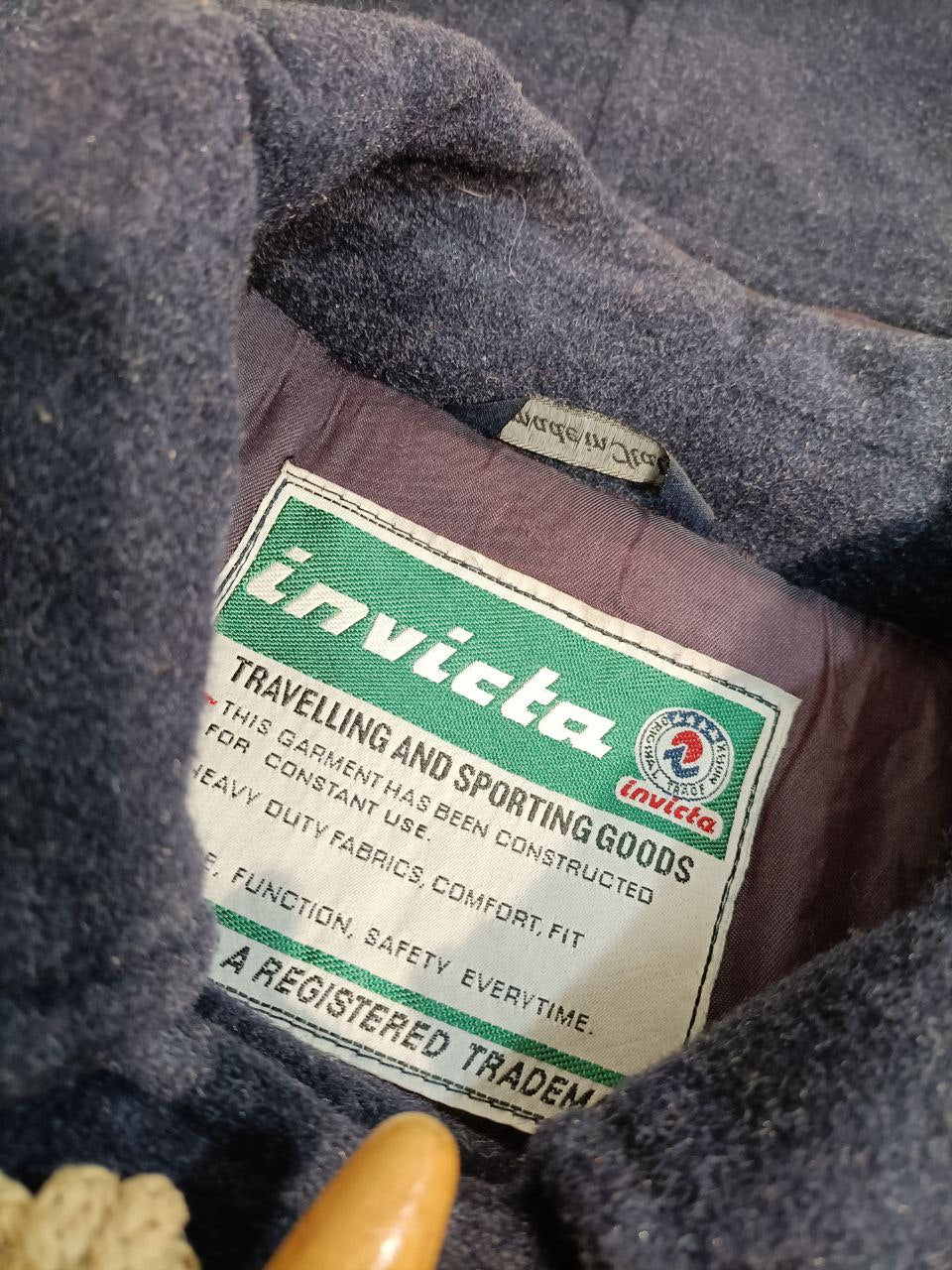 Invicta Cappotto Lungo con Cappuccio Vintage Coat Uomo (XL)