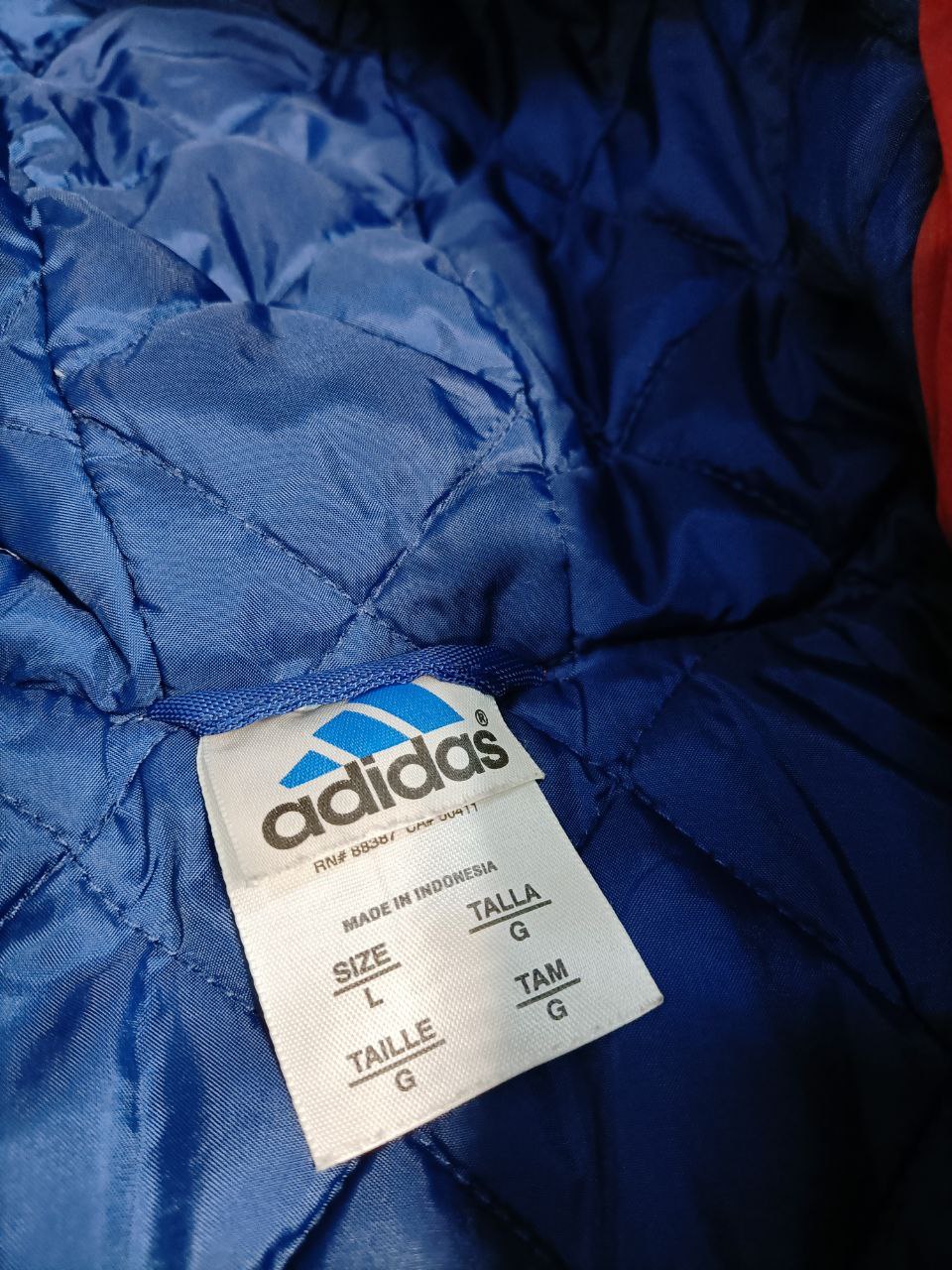 Adidas Giacca Invernale Vintage USA Jacket Uomo/Donna (L/XS)