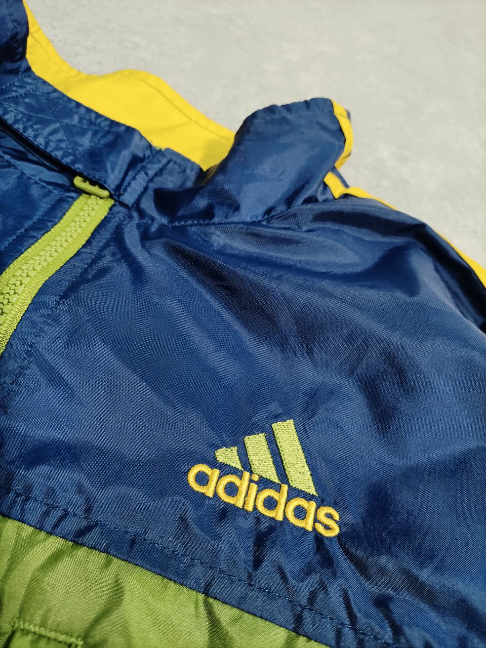 Adidas Track-Top Felpata Vintage USA Zip Jacket Uomo/Donna (XL)