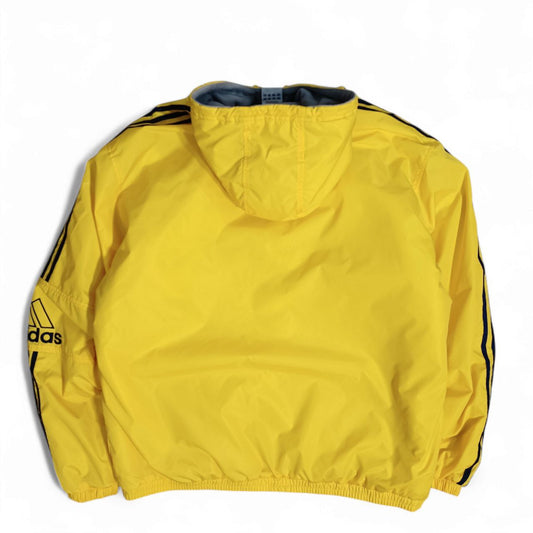Adidas Giubbino Cappuccio Vintage USA Rare Jacket Uomo (XL)