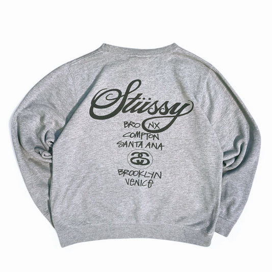 Stussy Felpa Girocollo Hoodie Uomo/Donna (M)