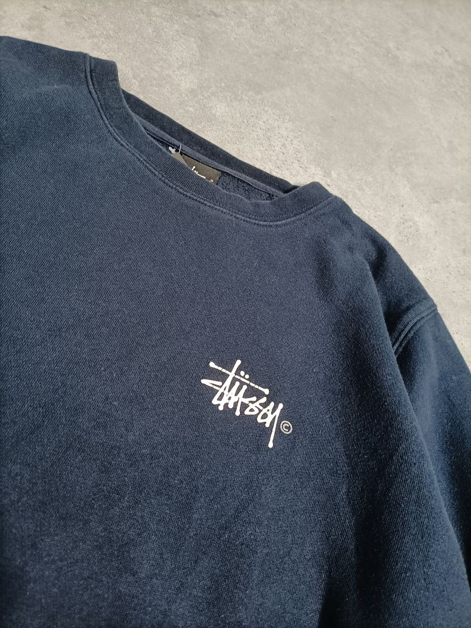 Stussy Felpa Girocollo Hoodie Uomo (M)