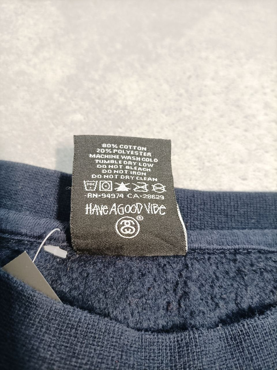 Stussy Felpa Girocollo Hoodie Uomo (M)