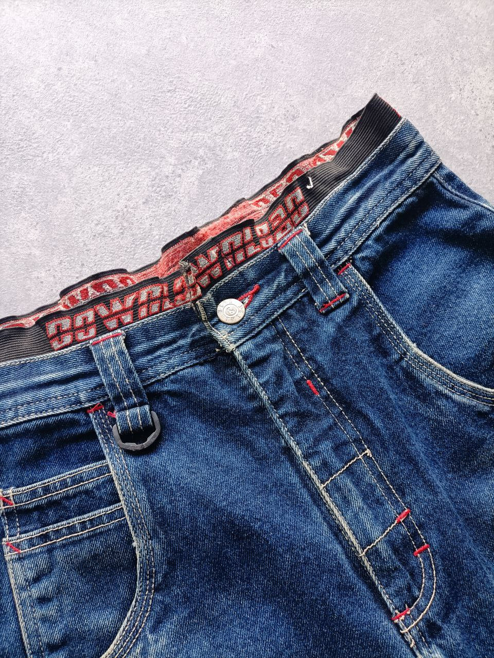 Here & There Jorts Vintage USA Uomo/Donna (XS)