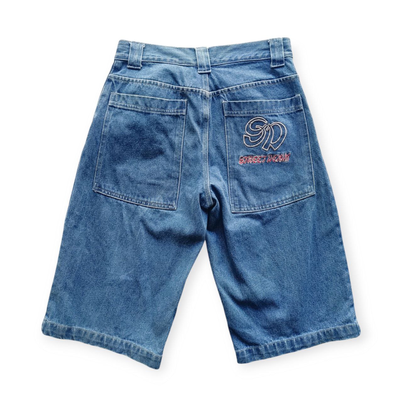 Street Denim Jorts Anni '90 Vintage USA Uomo (S/XS)