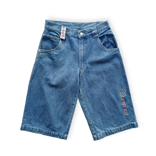 Street Denim Jorts Anni '90 Vintage USA Uomo (S/XS)
