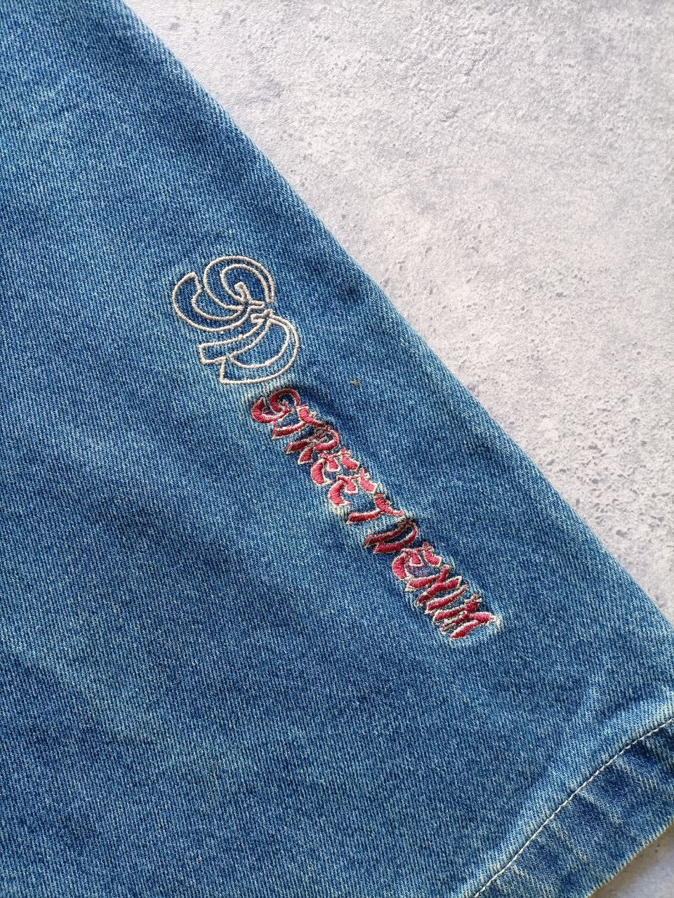 Street Denim Jorts Anni '90 Vintage USA Uomo (S/XS)