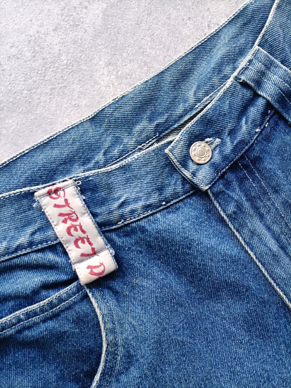 Street Denim Jorts Anni '90 Vintage USA Uomo (S/XS)