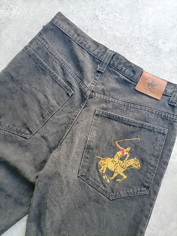 Polo Club Beverly Hills Short Vintage Big Logo USA Uomo (46 IT)