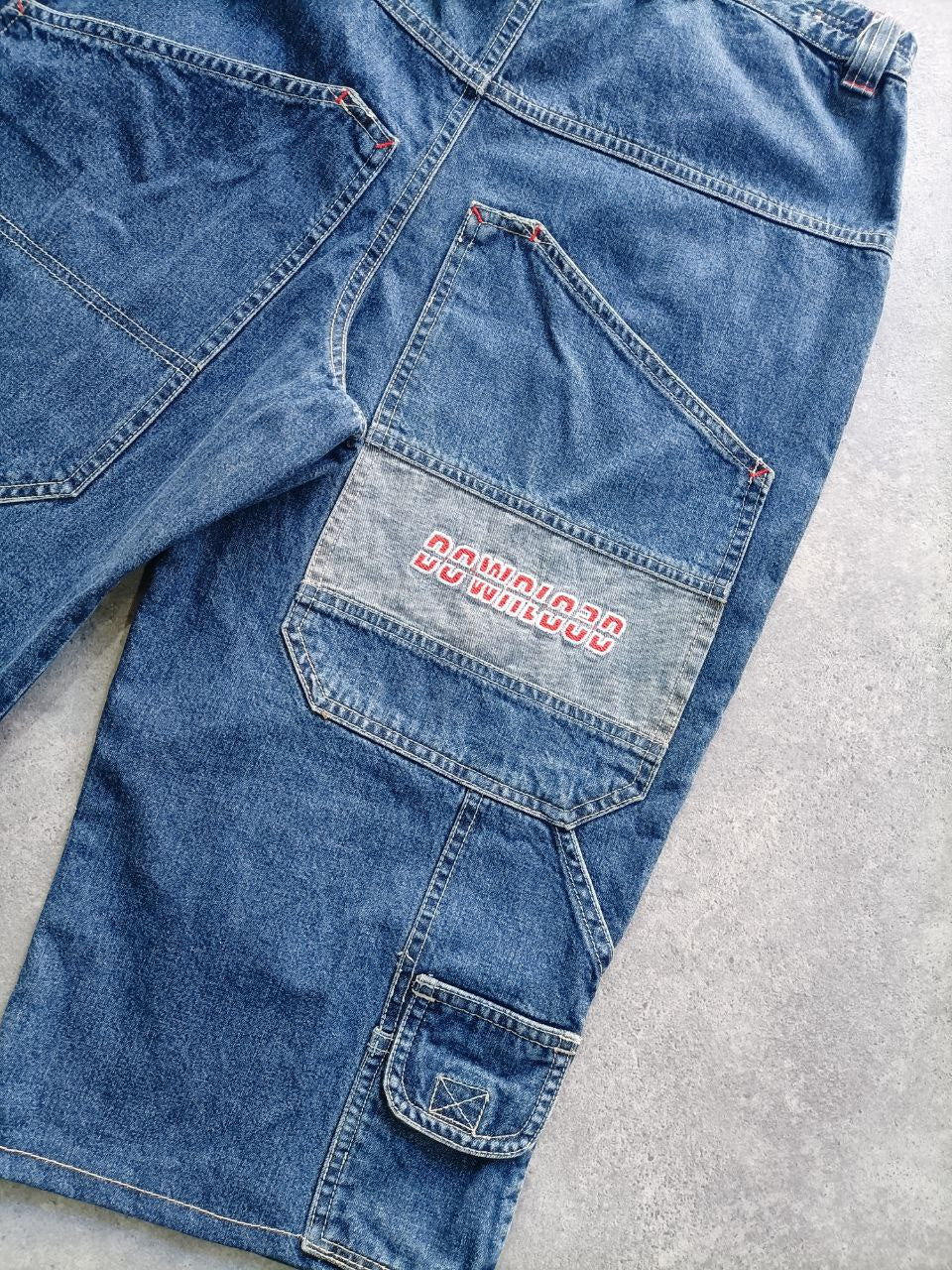 Here & There Jorts Vintage Logo Cucito USA Uomo (44/46 IT)