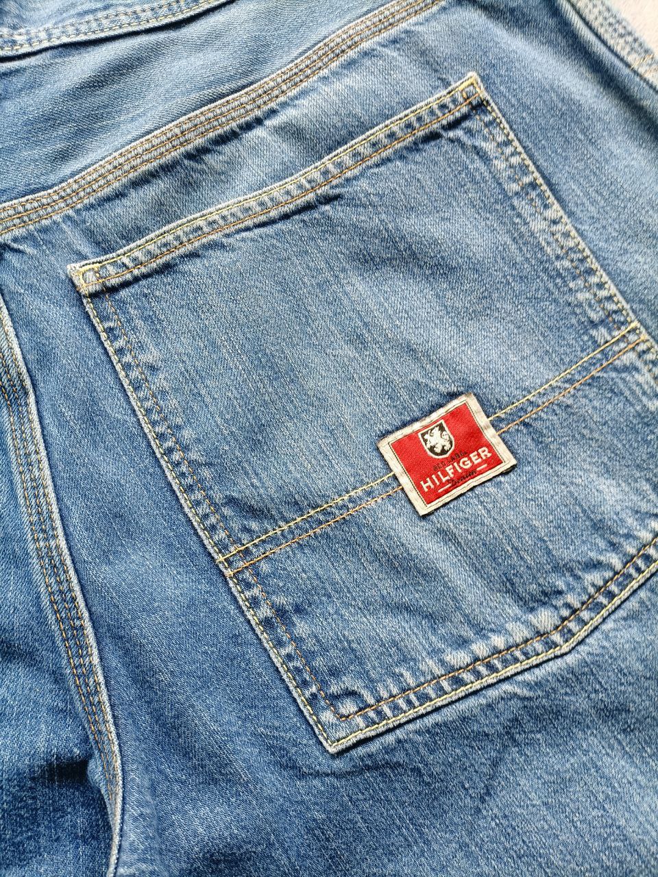 Tommy Hilfiger Jorts Vintage Anni '90 Vintage USA Denim Uomo (50 IT)