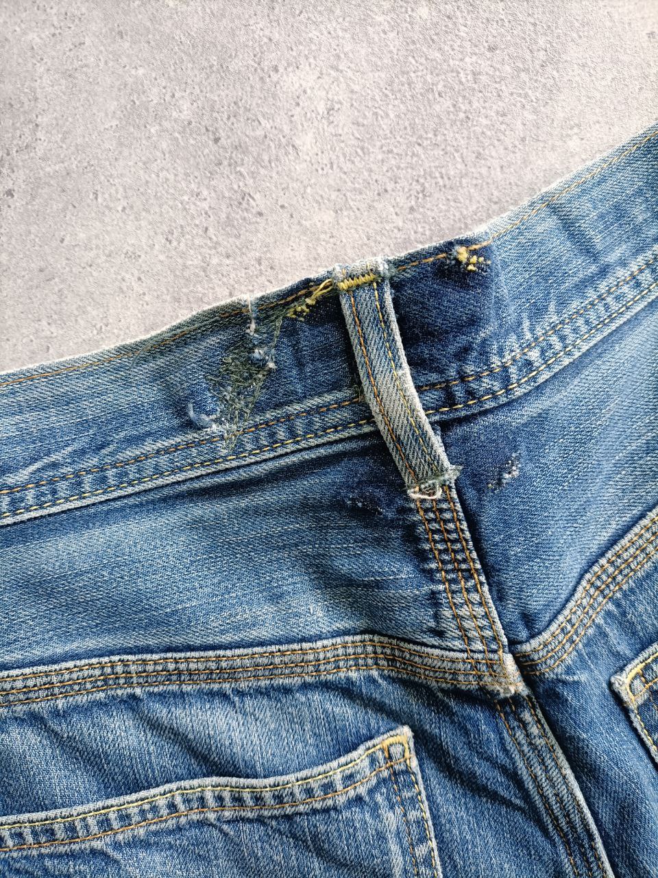 Tommy Hilfiger Jorts Vintage Anni '90 Vintage USA Denim Uomo (50 IT)