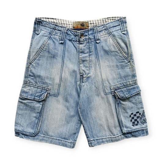 Shorts Cargo Sicko Nineteen Vintage USA Denim Uomo (44 IT)