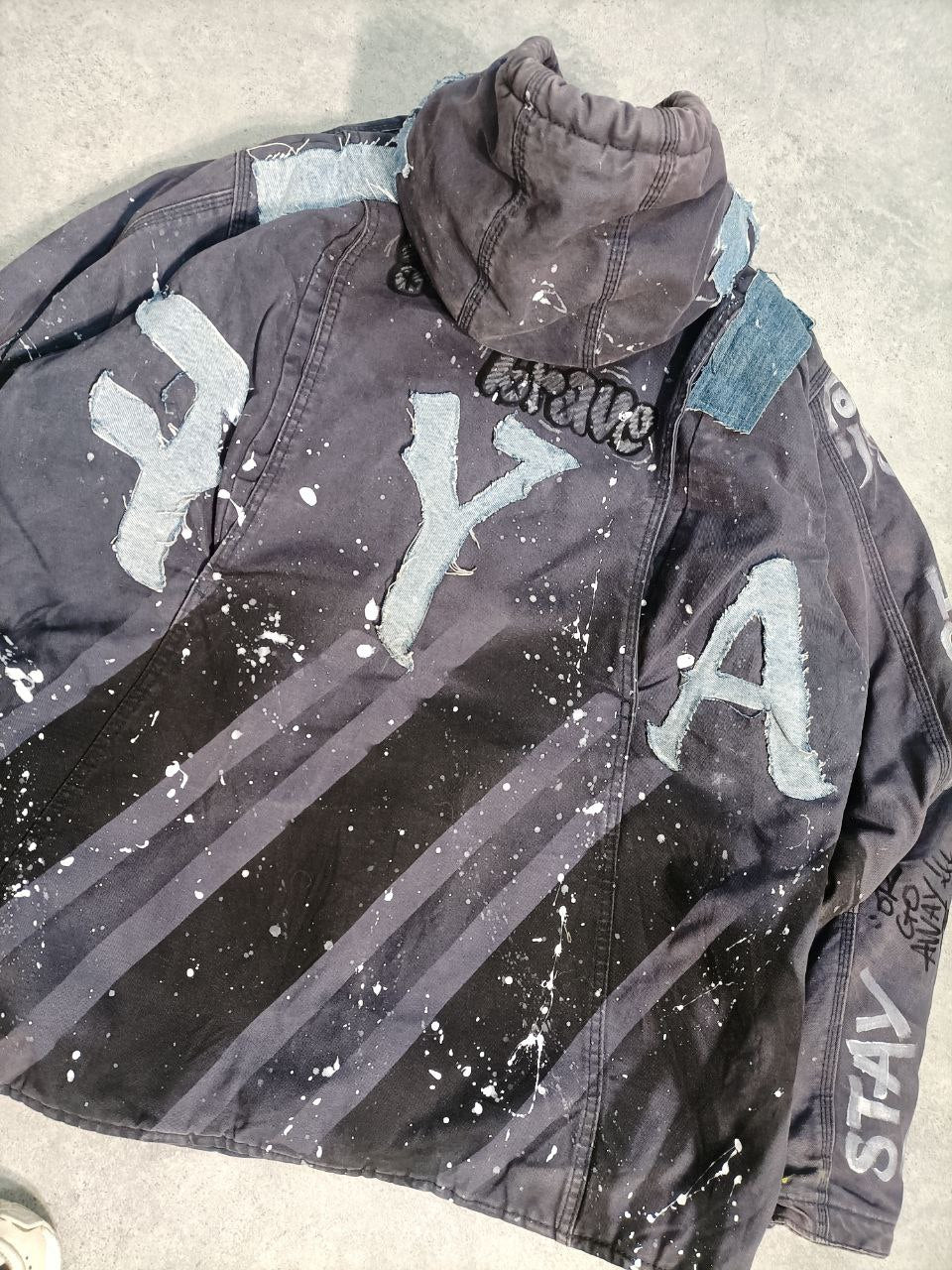 Only For Visionary People Giacca Berne con Cappuccio USA Vintage Active Jacket Uomo (3XL)