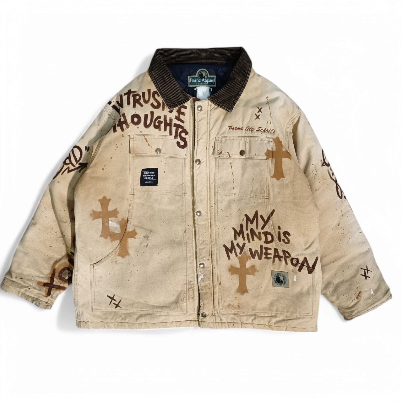 Only For Visionary People Giacca Detroit Vintage Berne Custom USA Uomo (XL)