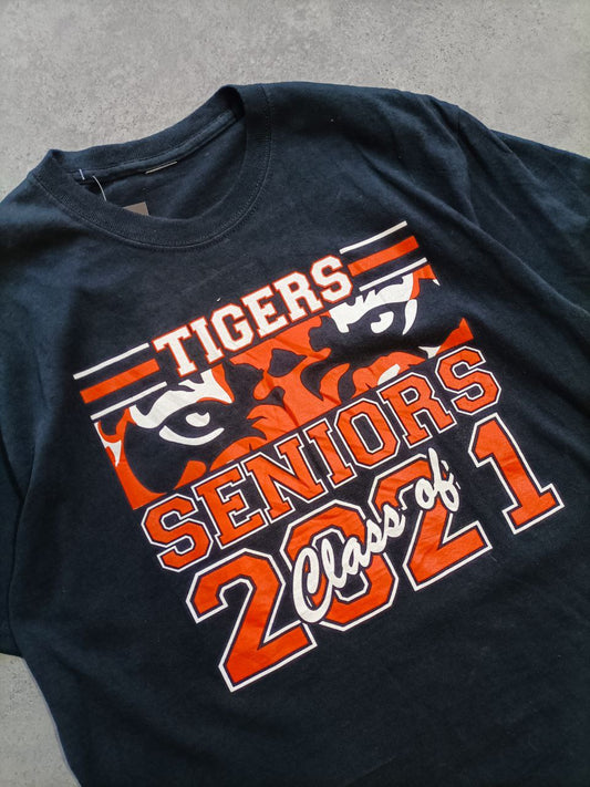 T-Shirt USA Tigers Seniors 2021 Big Logo USA Uomo (M)
