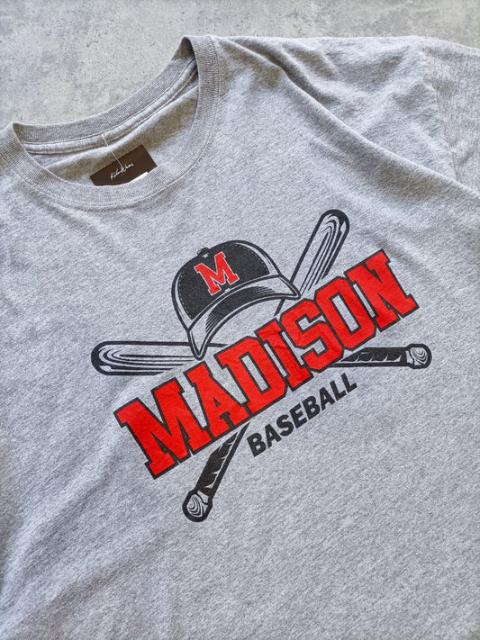 T-Shirt USA Madison Stampa Grande USA (XL)