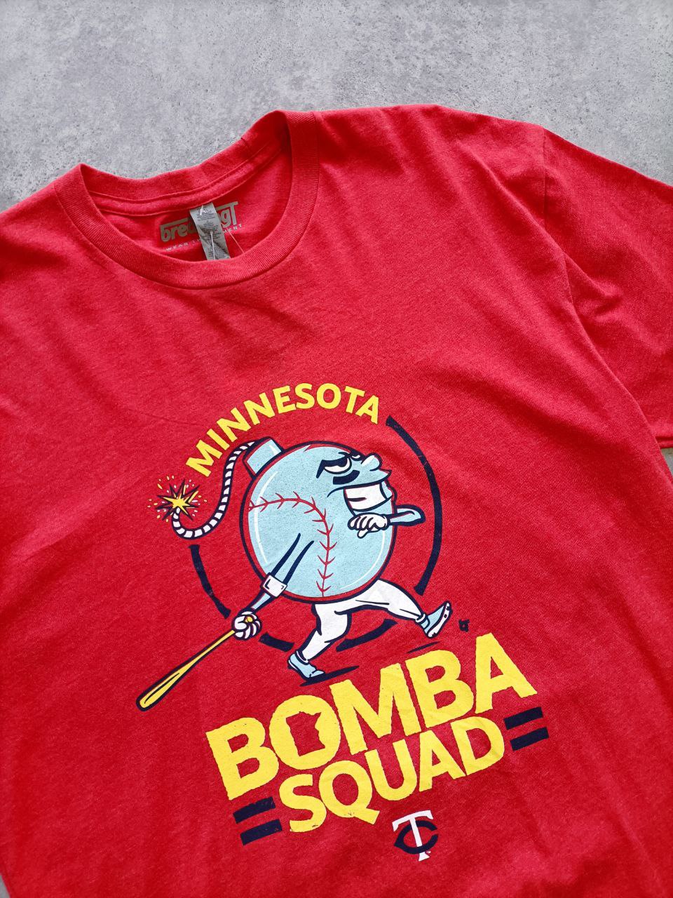 T-Shirt Minnesota Bomba Squad USA Vintage Breaking Uomo (M)