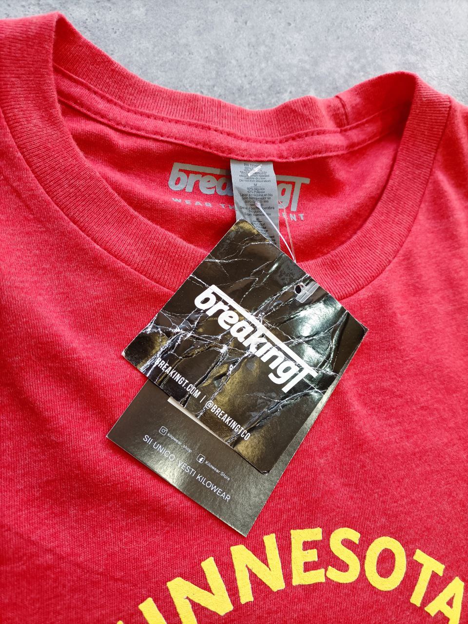 T-Shirt Minnesota Bomba Squad USA Vintage Breaking Uomo (M)
