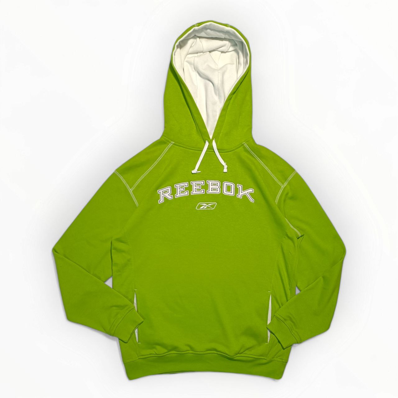 Reebok Felpa con Cappuccio Vintage Hoodie Uomo / Donna (L)