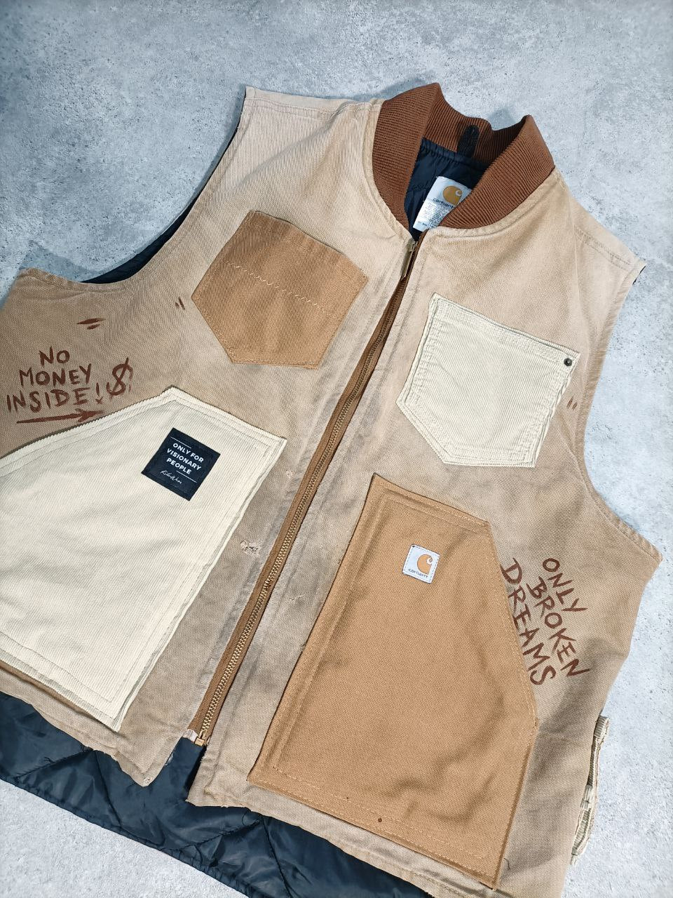 Only For Visionary People Smanicato Carhartt Vintage Custom Uomo (XL)