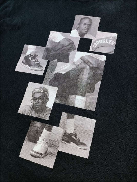 Nike Air Jordan T-Shirt Vintage Big Logo USA Uomo (3XL)