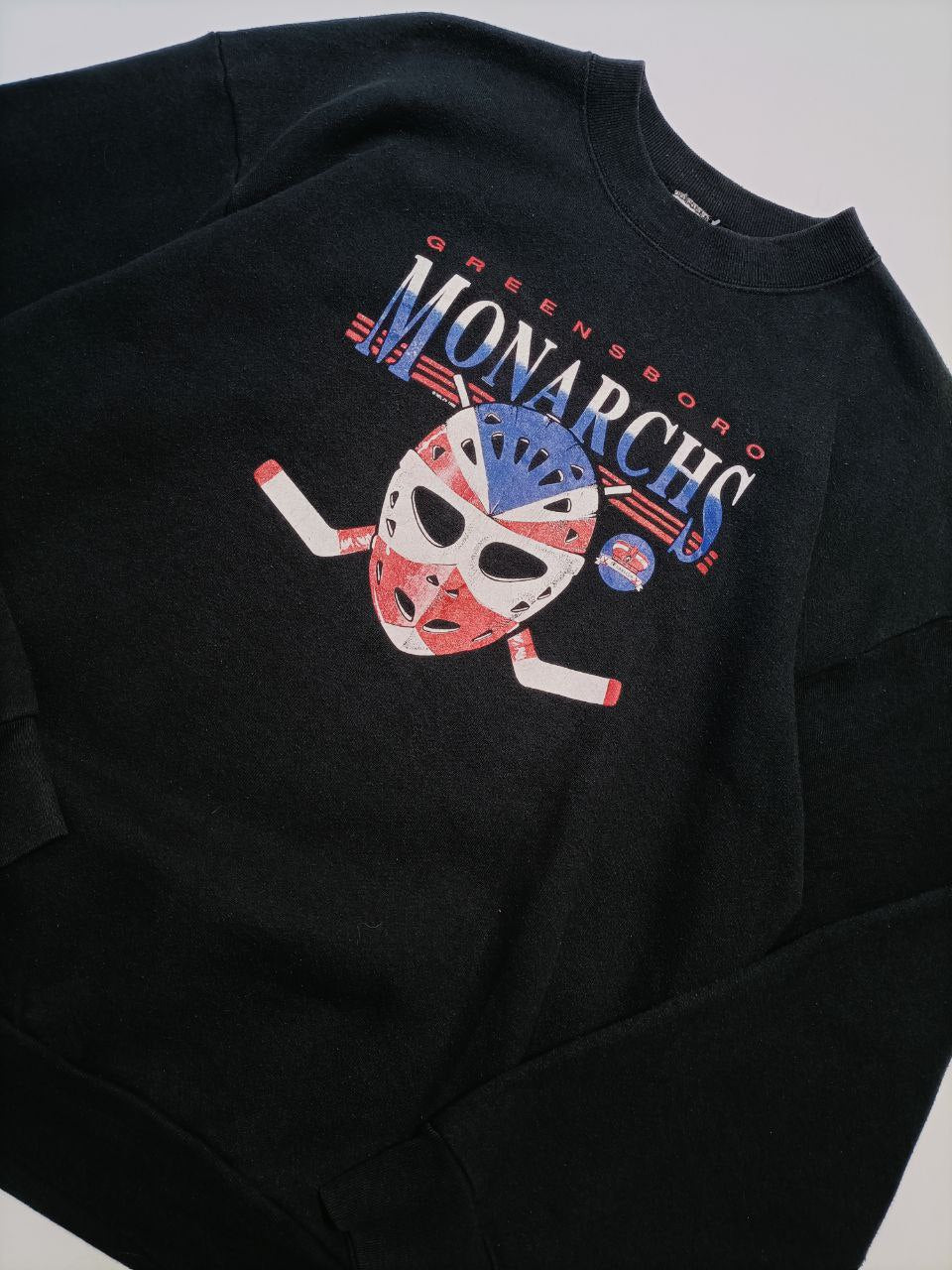 Felpa Girocollo Vintage USA Big Logo Uomo (L)