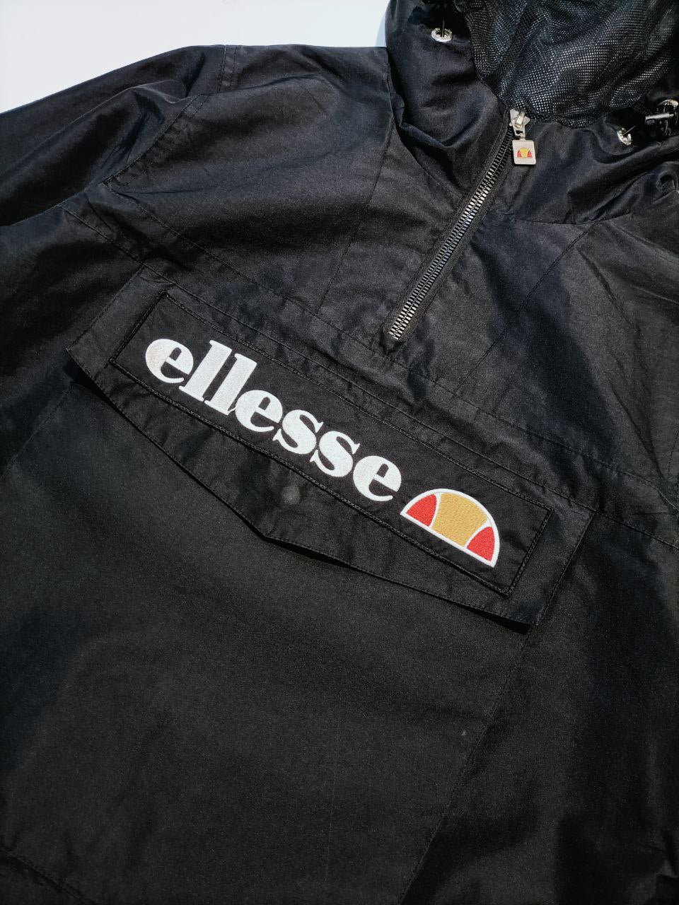 Ellesse Giacca a Vento con Cappuccio Pullover Jacket Uomo/Donna (S)