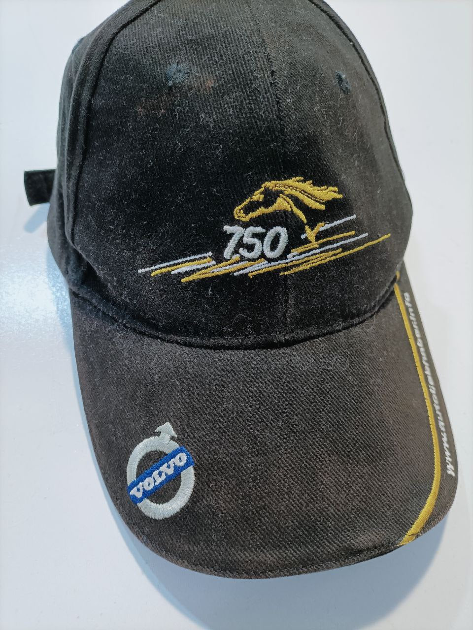 Volvo Cappello Vintage Big Logo Ricamato Uomo/Donna (Regolabile)