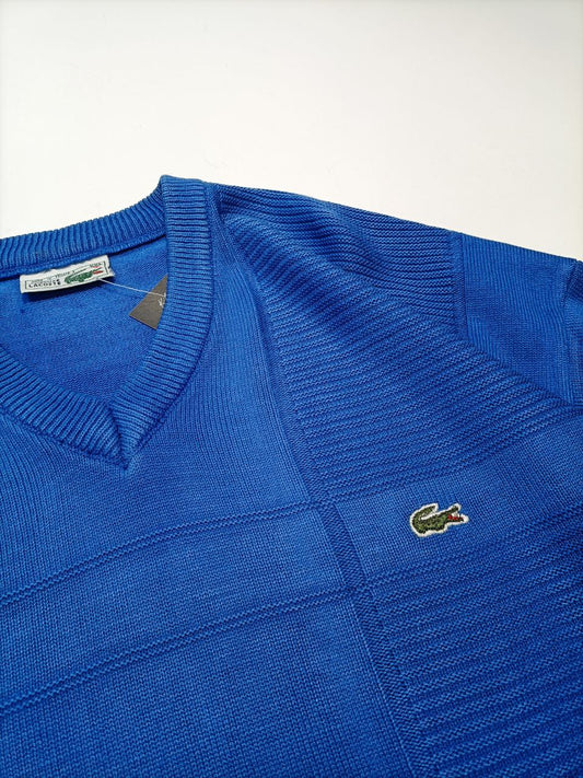 Lacoste Chemise Maglione Vintage Collo a V Sweater Uomo (2XL)