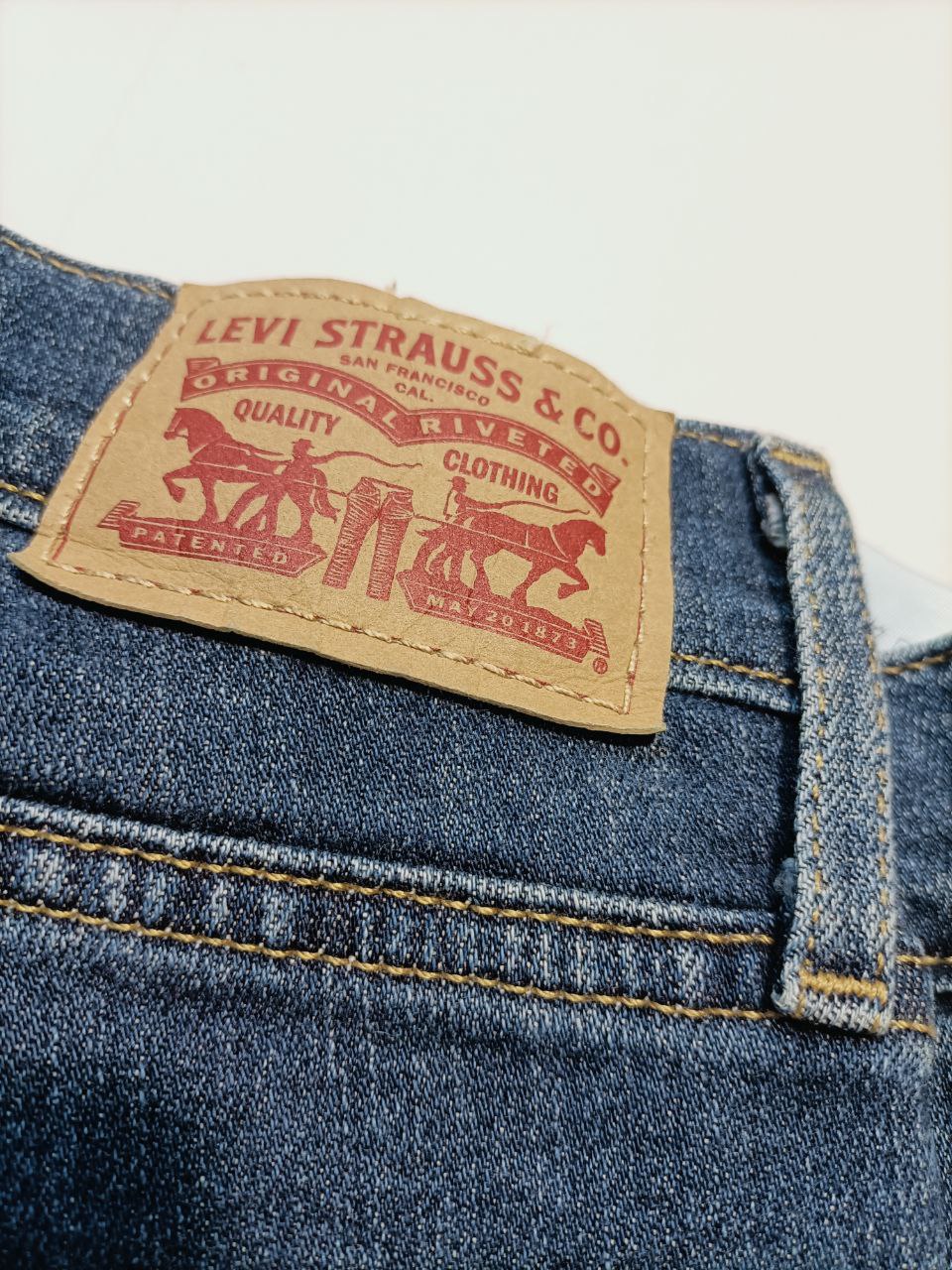 Levi's 724 Jeans Denim Rise Straight Donna (42/44 IT)
