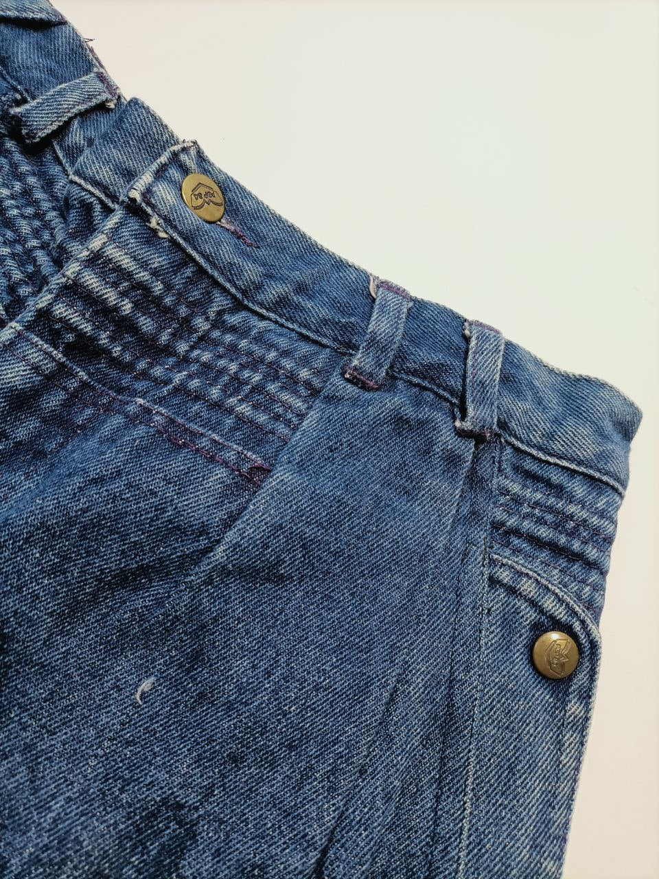 Pop '84 Jeans Denim Vintage Vita Alta Donna (42 IT)