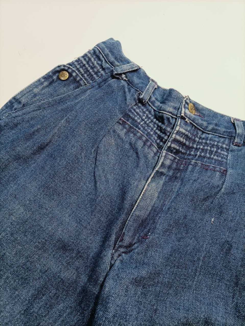 Pop '84 Jeans Denim Vintage Vita Alta Donna (42 IT)