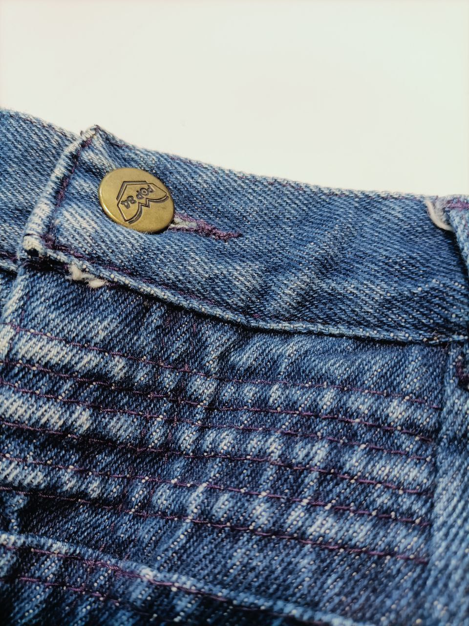 Pop '84 Jeans Denim Vintage Vita Alta Donna (42 IT)