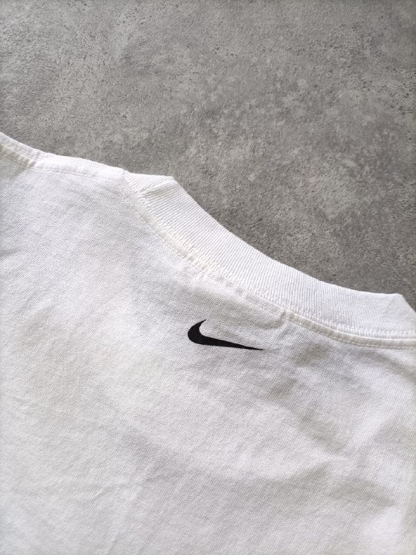 Nike T-Shirt Big Logo Columbia YK2 Mexico Vintage Uomo (L)