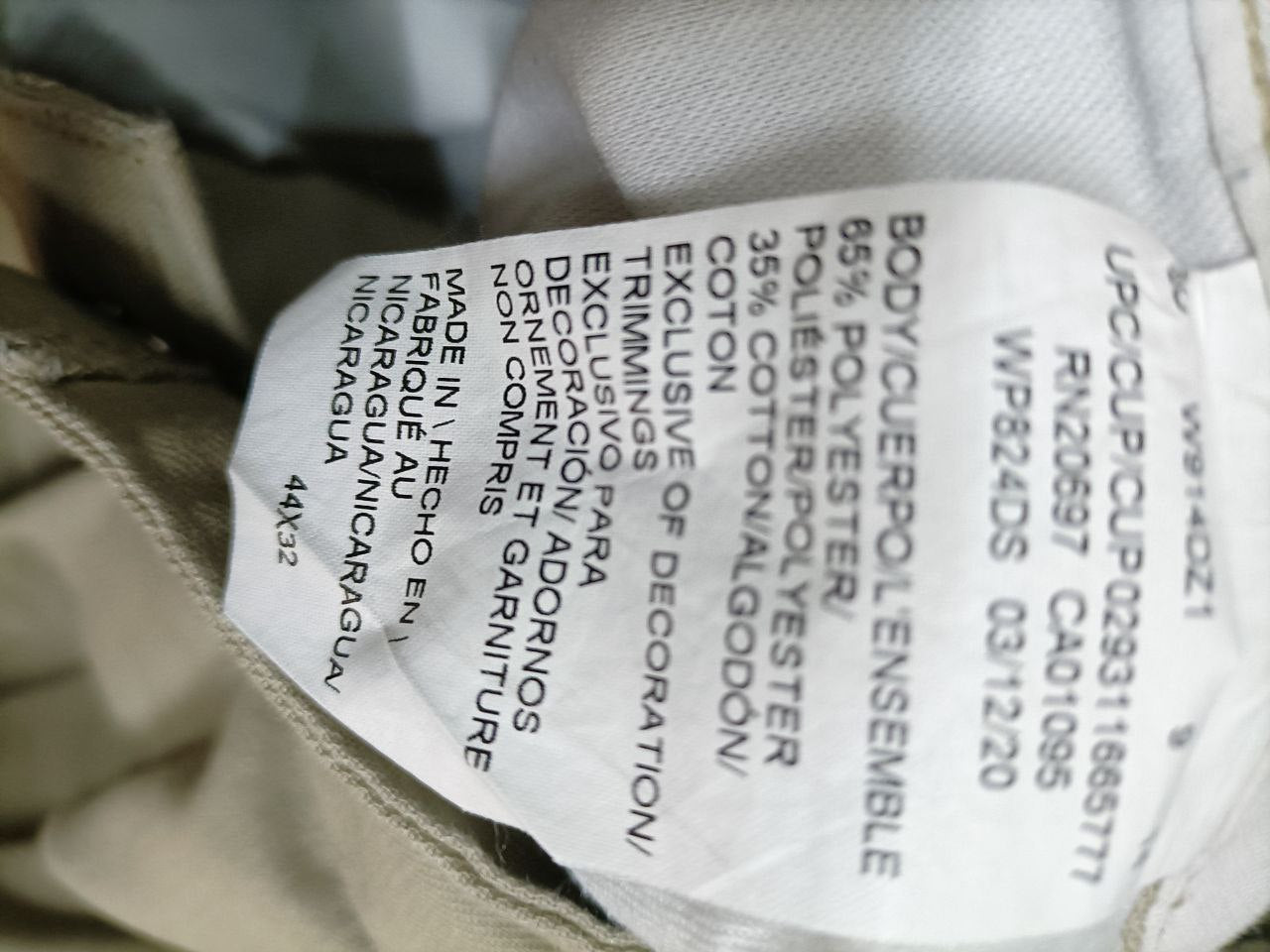 Dickies Relaxed Straight Pantalone USA Pant Uomo (58 IT)